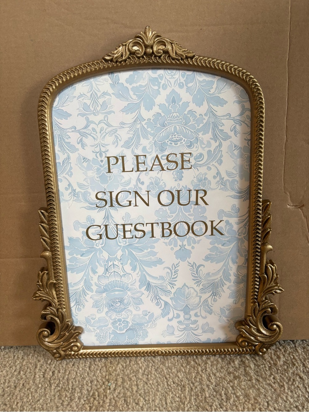 Guestbook sign
